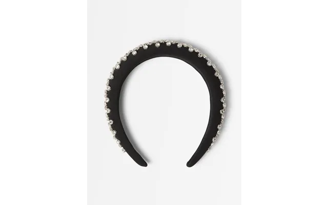Padded Alice Band With Rhinestone product image