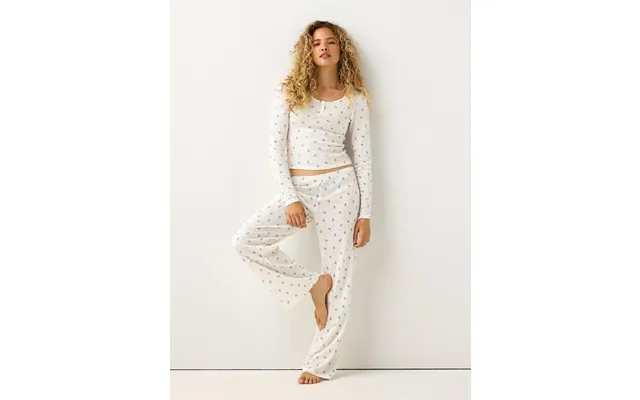 Pyjama Trousers In Pointelle
