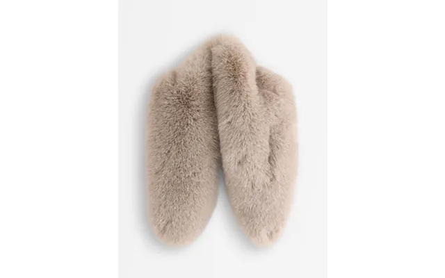 Scarf With Faux Fur