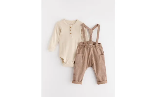 Set - Bodysuit And Dungarees product image