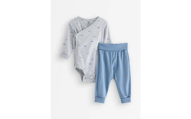 Set - Wrap Bodysuit And Joggers