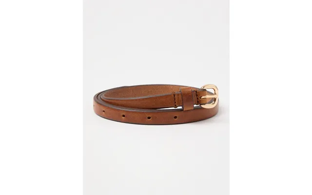 Slim Belt In Leather