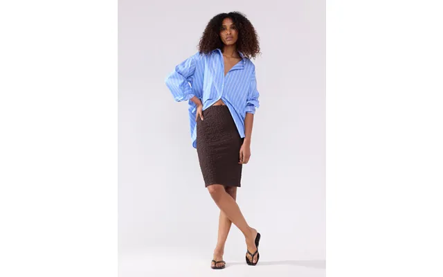 Textured Mini Skirt