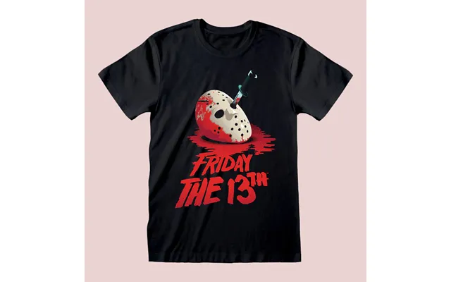 Friday The 13th Classic Mask T-shirt Medium product image