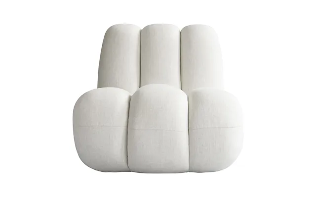 101 Copenhagen Toe Lounge Chair Linen White Chalk