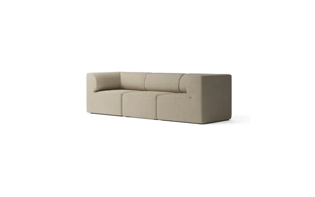 Audo Copenhagen Eave 86 Modular Sofa Configuration 2 3-seat Fabric Bouclé 02 Beige