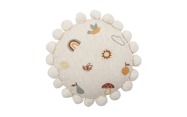 Bloomingville Agnes Cushion Ø40 Cm Nature