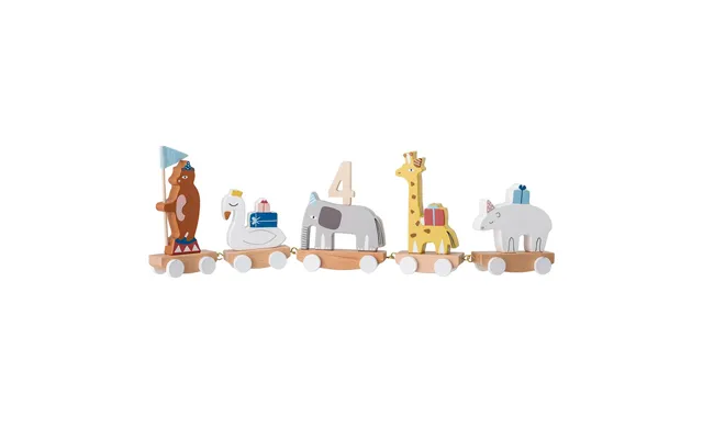 Bloomingville Bloomingville Birthday Train Multi