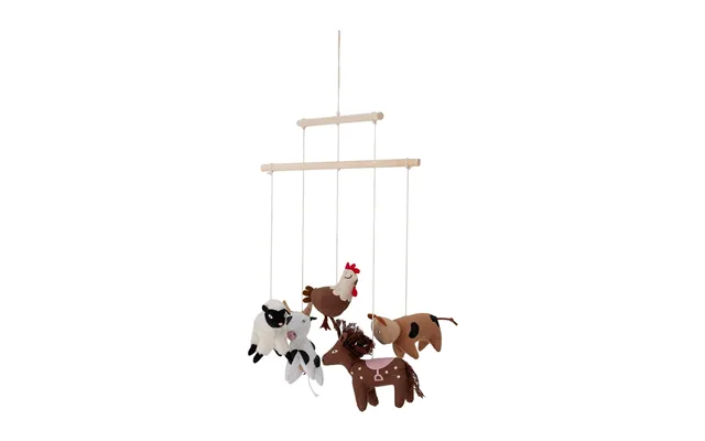 Bloomingville Gunni Mobile Ø28 Cm Brown