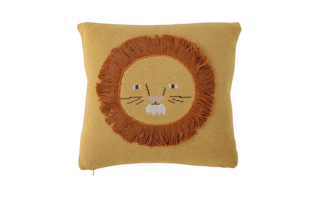 Bloomingville Harrison Cushion 40x40 Cm Yellow Lion