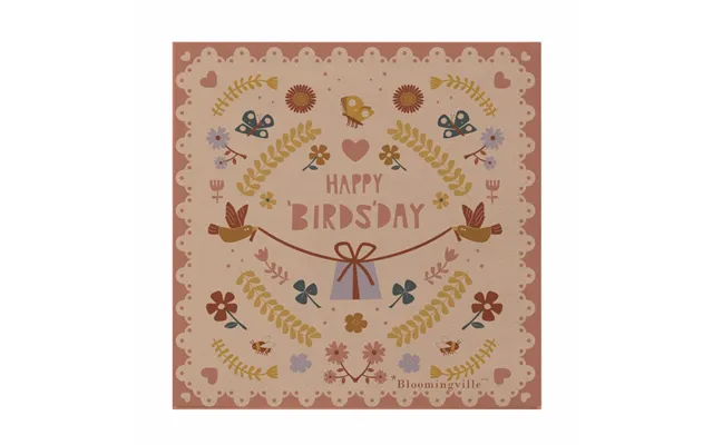 Bloomingville Siffe Napkins 20-pack Brown