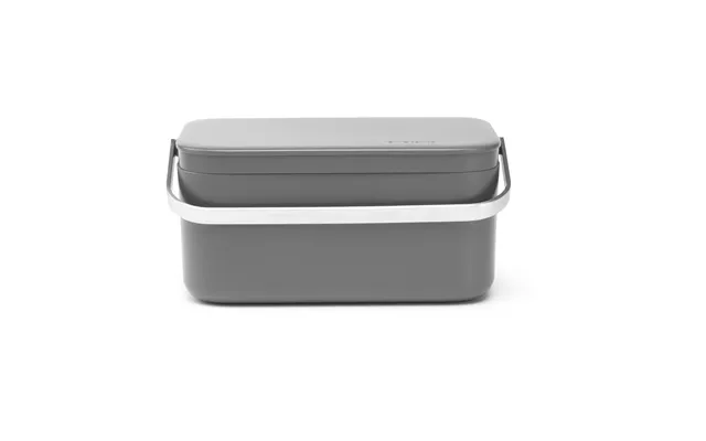 Brabantia Sinkside Food Waste Bin 13x22 Cm Dark Grey