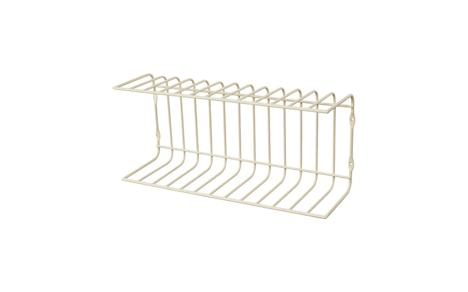 Broste Copenhagen Maggie Wall Shelf 40x12.5x18 Cm Rainy Day Grey