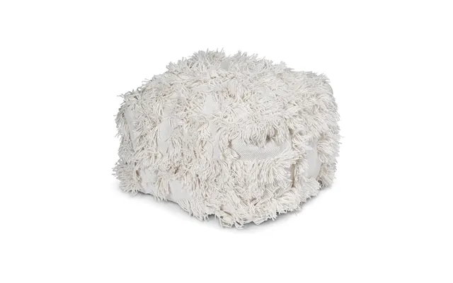 Classic Collection Rio Pouf 55x55 Cm Off-white