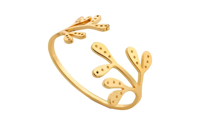 Cooee Design Mistletoe Napkin Ring 2-pack Messing
