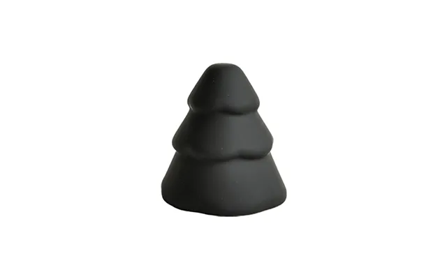 Cooee Design Snowy Christmas Tree 10 Cm Black