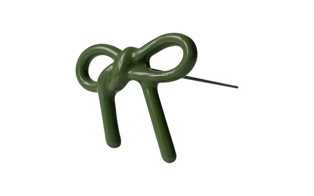 Dbkd Bow Floral Decoration Shiny Green
