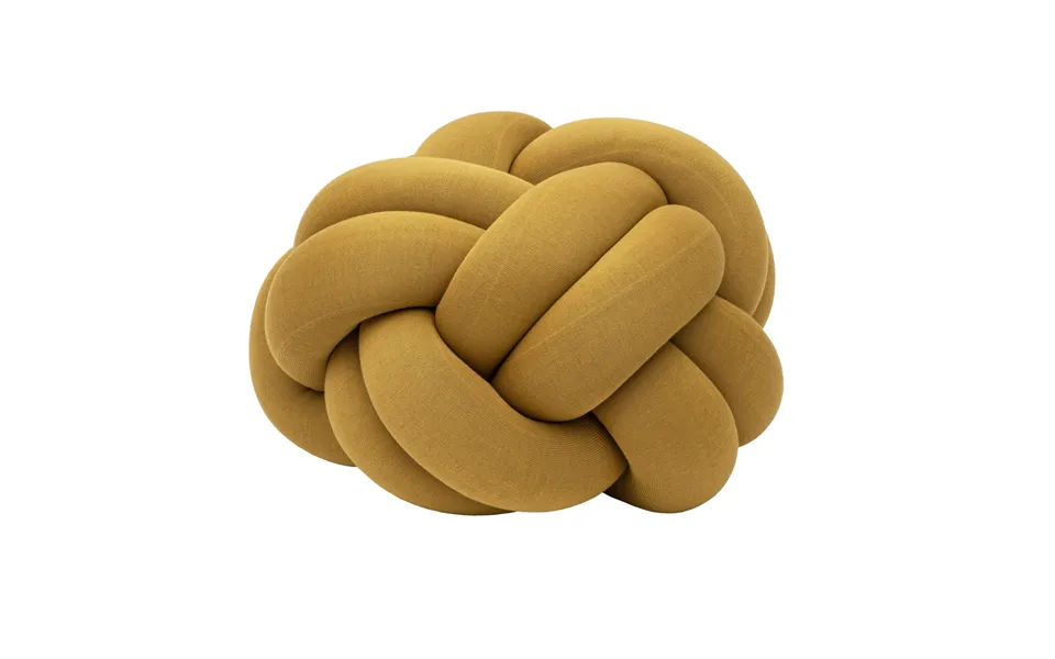 Design House Stockholm Knot Cushion Xl Yellow