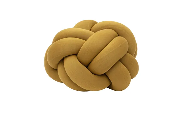 Design House Stockholm Knot Cushion Xl Yellow