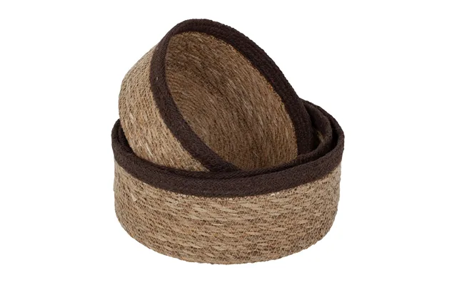 Dixie Emil Bread Basket 3-pack Natural-brown