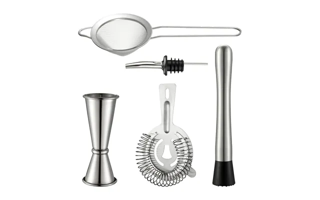 Dorre Bianca Bar Set 5 Pieces Stainless Steel