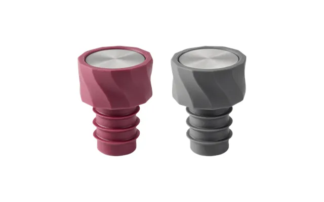 Dorre Vivi Wine Stopper 2-pack 4.5cm Black-burgundy