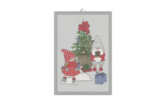 Ekelund Linneväveri Christmas Eve Kitchen Towel 35x50 Cm