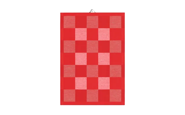 Ekelund Linneväveri Schack Kitchen Towel Red 50x70 Cm