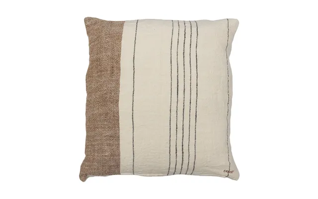 Ernst Ernst Cushion Cover Half-linen 50x50 Cm Multi-white
