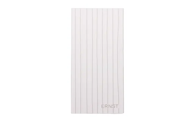 Ernst Ernst Napkin Striped 10x20 Cm 20-pack White-grey product image