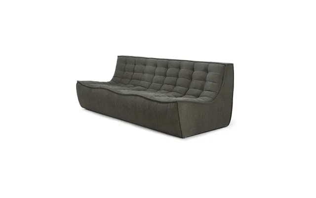 Ethnicraft N701 Sofa 3 Seater Sofa Moss Eco Fabric