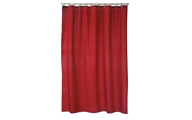 Etol Design Match Shower Curtain Red