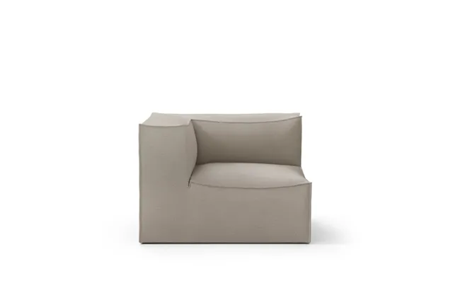 Ferm Living Catena Modul Sofa Fabric Cotton Linen Natural. Connect Corner 200