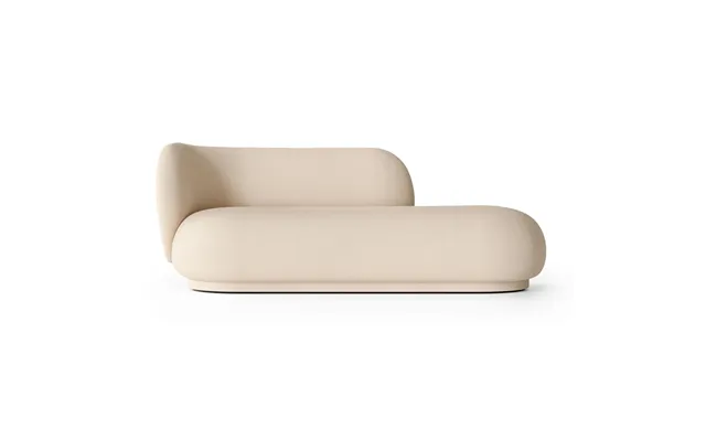 Ferm Living Rico Divan Chaise Left Brushed Off White