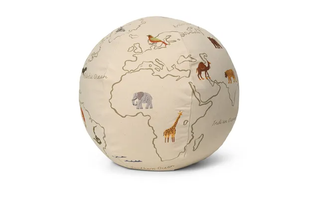 Ferm Living The World Sit Pouf Off White