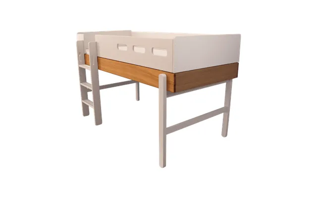 Flexa Popsicle High Bed Oak Cream