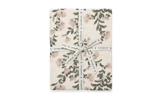 Garbo&friends Honeysuckle Muslin Fitted Sheet 180x200x30 Cm