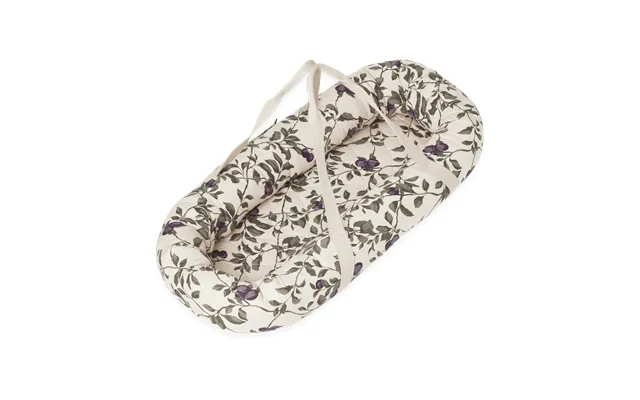 Garbo&friends Plum Satin Quilted Baby Nest 43x87x16cm