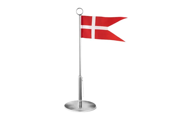 Georg Jensen Bernadotte Table Flag 38.8 Cm Danish Flag