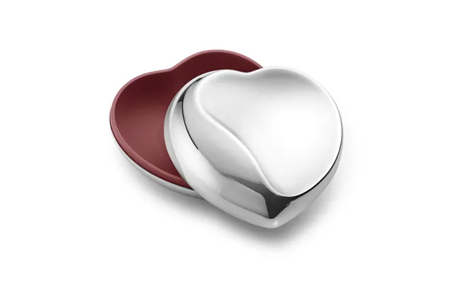 Georg Jensen Heart Box Jewellery Box Small 7x10 Cm