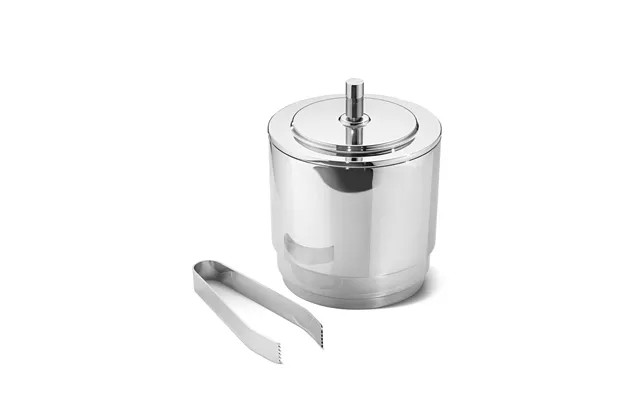 Georg Jensen Manhattan Ice Bucket And Tongs Stainless Steel product image