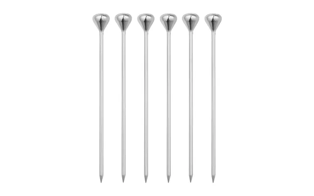 Georg Jensen Sky Cocktail Stick 6-pack Stainless Steel