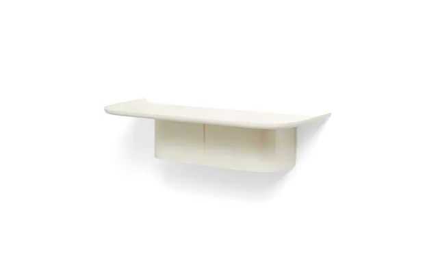 Hay Korpus 4 Hook Wallshelf M Cream