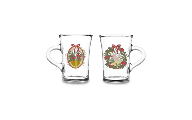 Holmegaard Holmegaard Christmas Hot Drink Glass 24 Cl 2-pack 2025