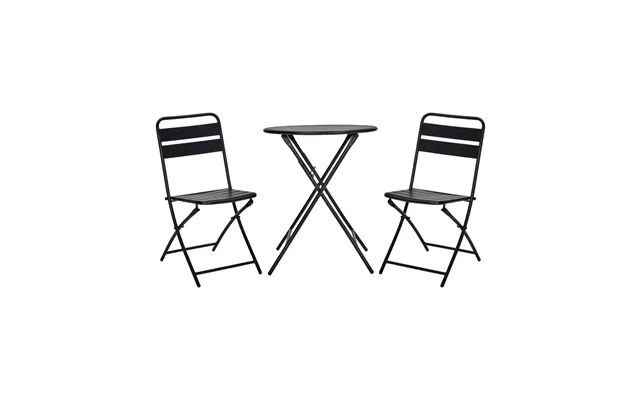 House Doctor Helo Coffee Set With 2 Chairs Black product image
