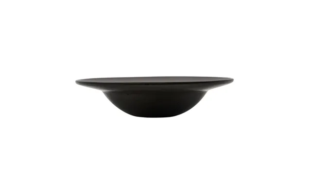 House Doctor Rustic Pasta Plate Ø26 Cm Dark Grey