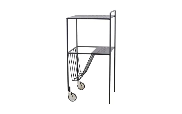 House Doctor Use Trolley With Wheels Black