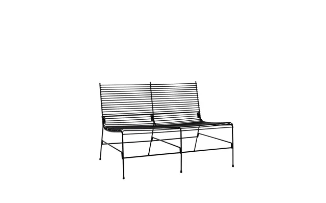 Hübsch String Bench Outdoor 121x88 Cm Black product image