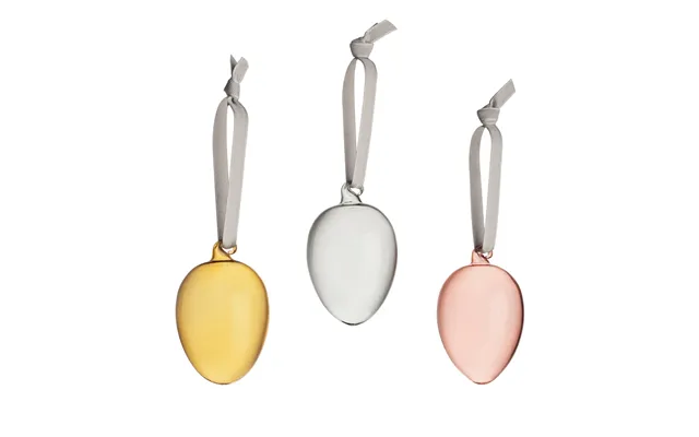 Iittala Iittala Glass Egg 60 Mm 3-pack Multi
