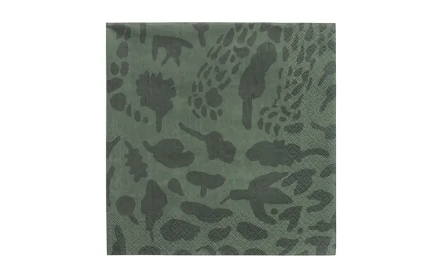 Iittala Oiva Toikka Cheetah Napkin 20-pack Green product image